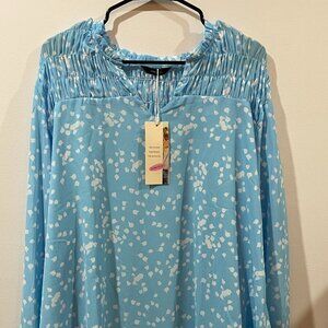 Dakodoo Womens Shirt Blue